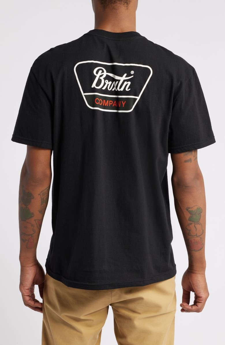 Brixton Linwood Cotton Graphic T-Shirt, Alternate, color,