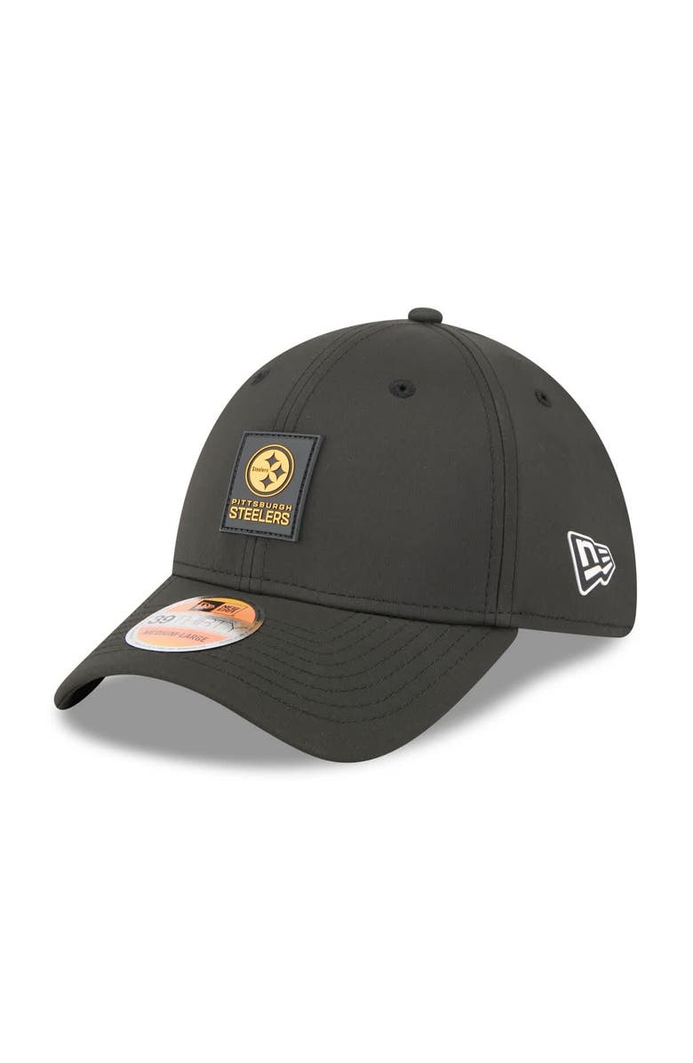 New Era Men's New Era Black Pittsburgh Steelers 2025 Sideline 39THIRTY Flex Hat, Alternate, color, 