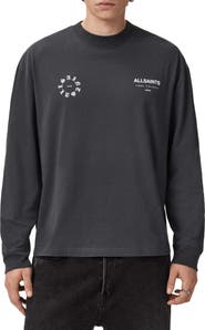 AllSaints Kindred Long Sleeve Graphic T-Shirt