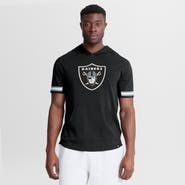 FANATICS Men's Fanatics Black Las Vegas Raiders Optimal Play Short Sleeve Hooded T-Shirt