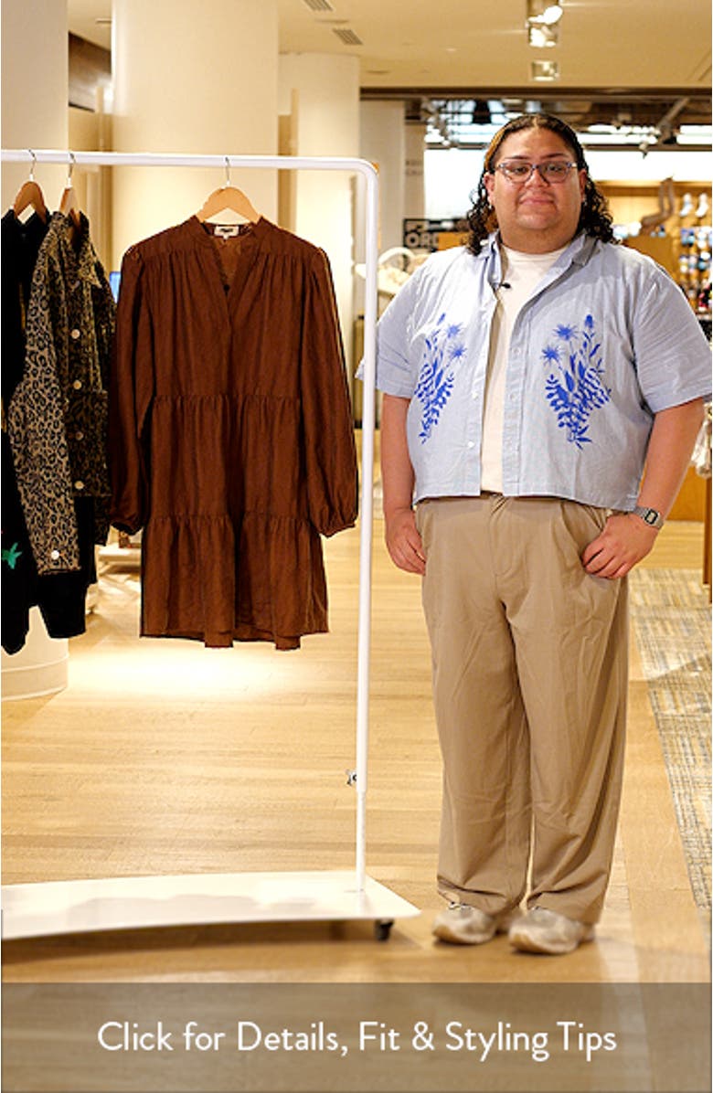 Sarrasin Long Sleeve Tiered Dress, sales video thumbnail