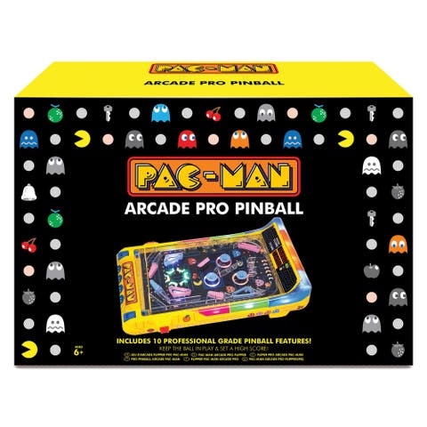 Pacman Arcade Pro Pinball Light & Sound Tabletop Game
