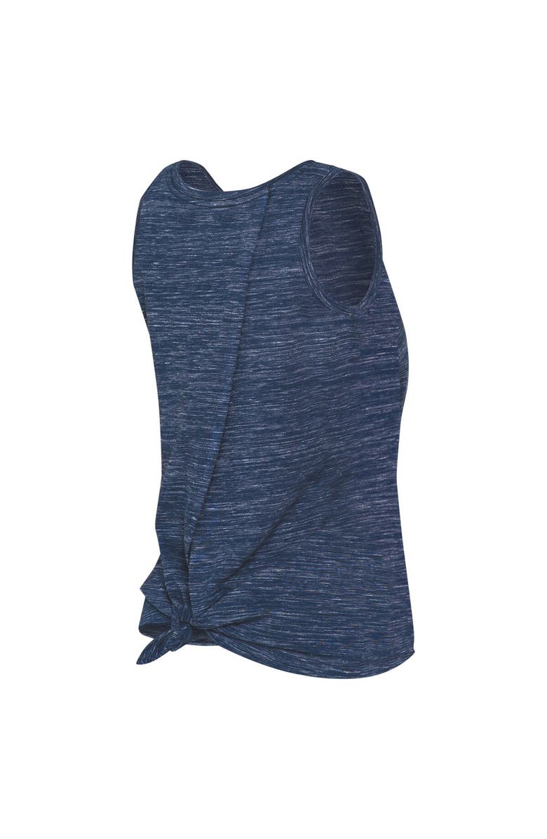 New Era Women's New Era Navy Houston Astros Space-Dye Active Tank Top, Alternate, color, Navy