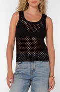VELVET HEART Santina Open Knit Tank
