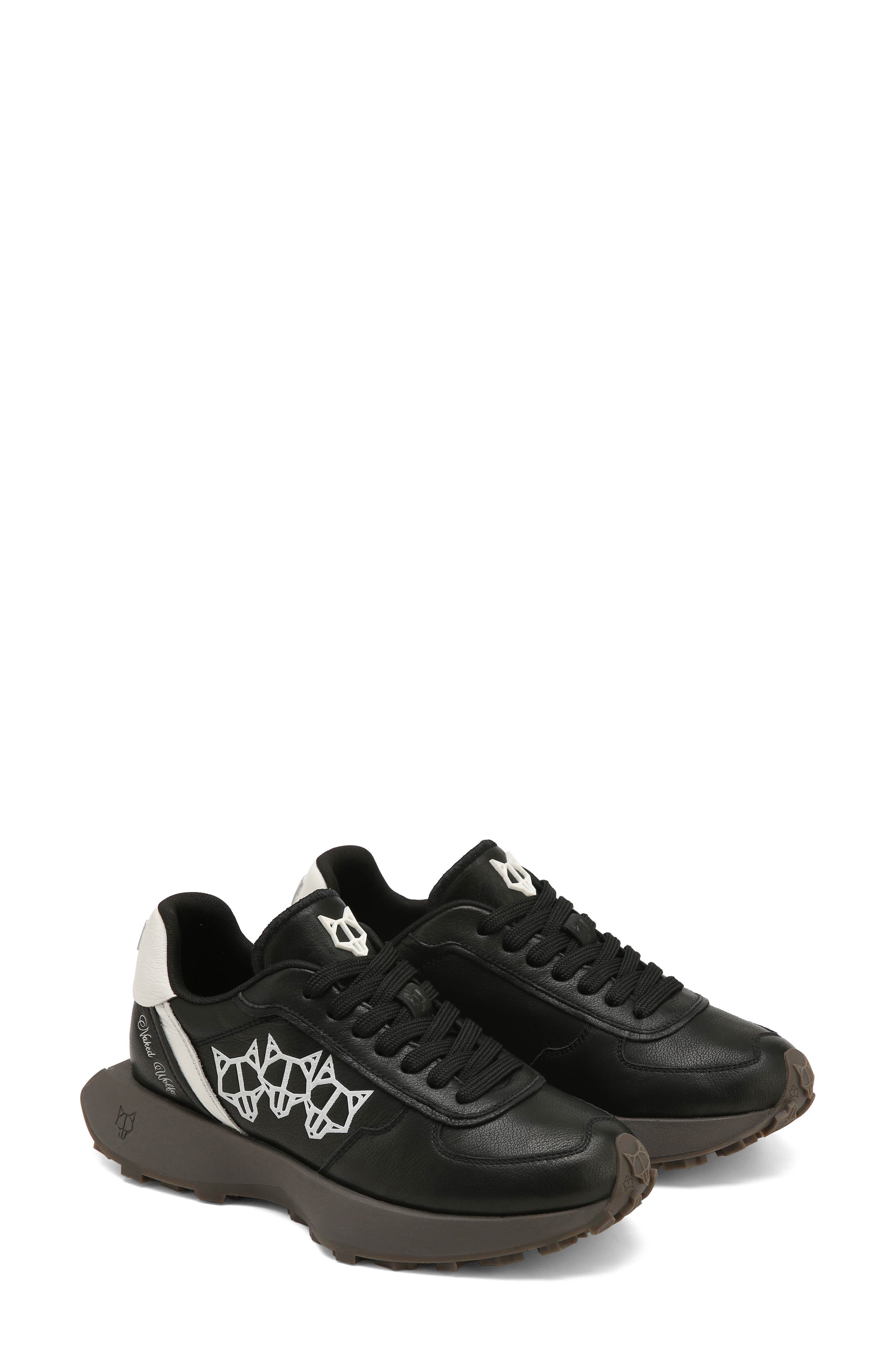 Naked Wolfe Prime Leather Sneaker, Alternate, color, 