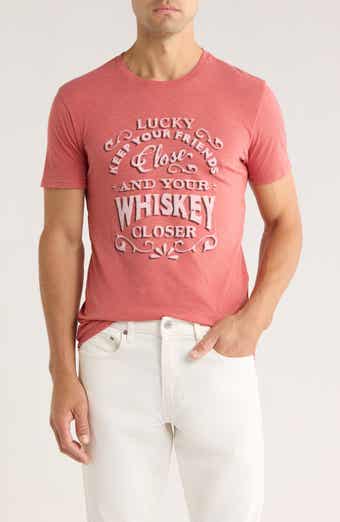 Lucky Brand Whiskey Closer Cotton Graphic T-Shirt