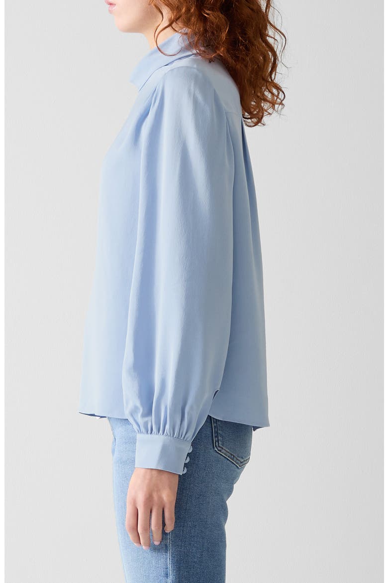 Sally Cowl Neck Top, Alternate, color, BLUE