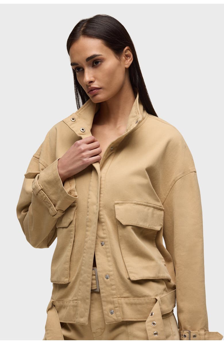 Hudson Jeans Relaxed Utility Jacket, Alternate, color, Cornfield