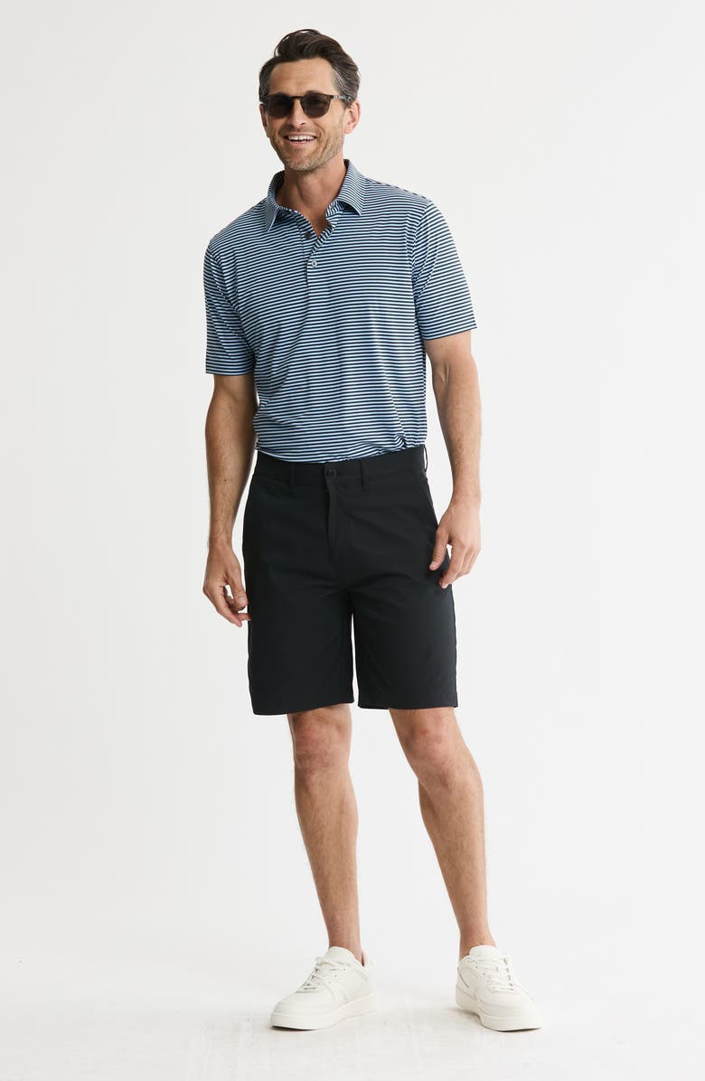 JACHS Performance Stripe Polo, Alternate, color, Navy Stripe