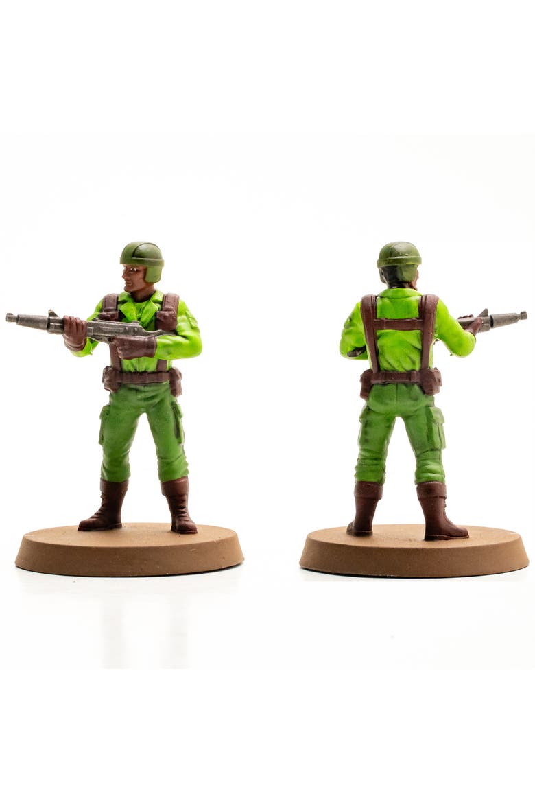 GI JOE Heroscape, Greenshirts & Battle Copter Expansion, Alternate, color, Multicolored