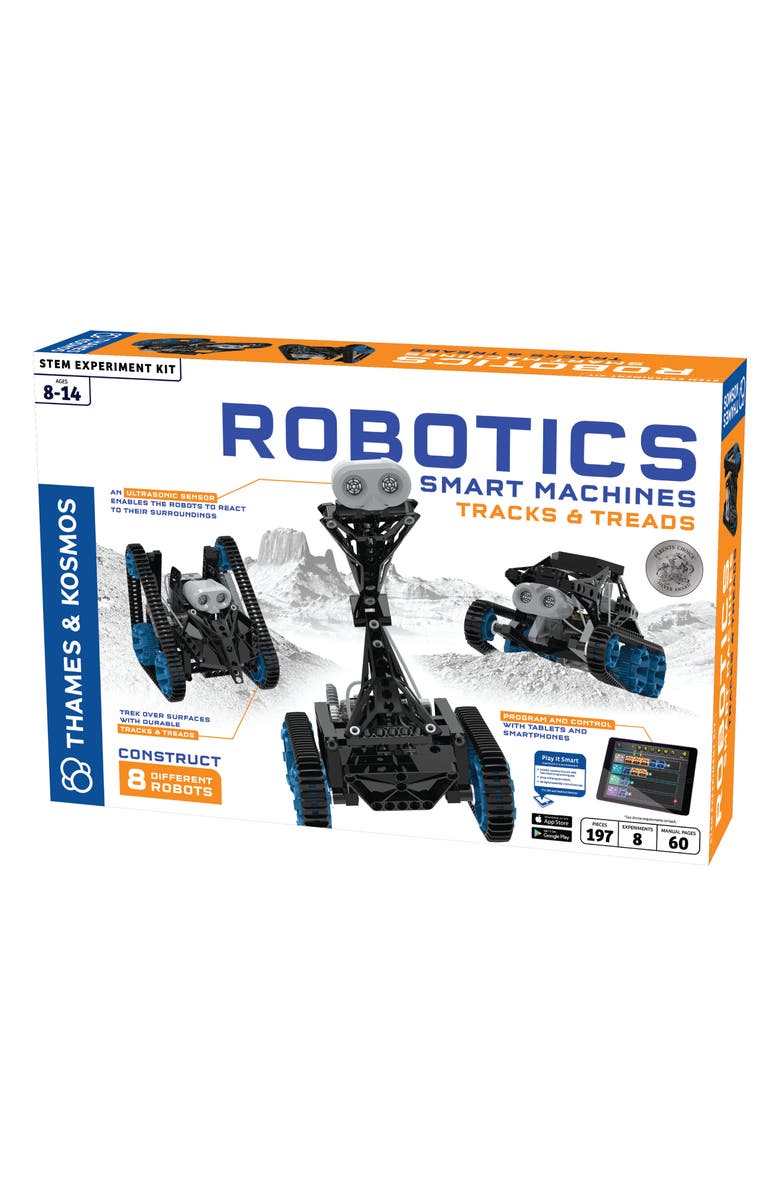 Thames & Kosmos Robotics Smart Machines Tracks & Treads Kit, Main, color,