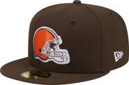 New Era Men's New Era Brown Cleveland Browns 59FIFTY Fitted Hat