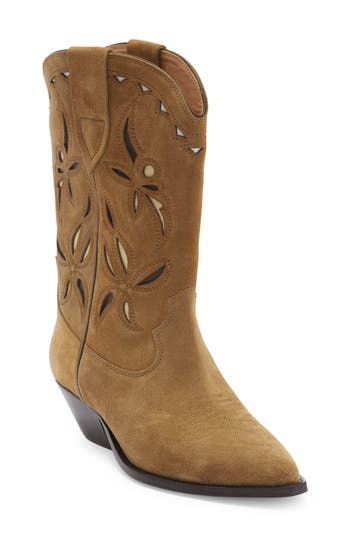 Isabel Marant Duerto Western Boot In Brown