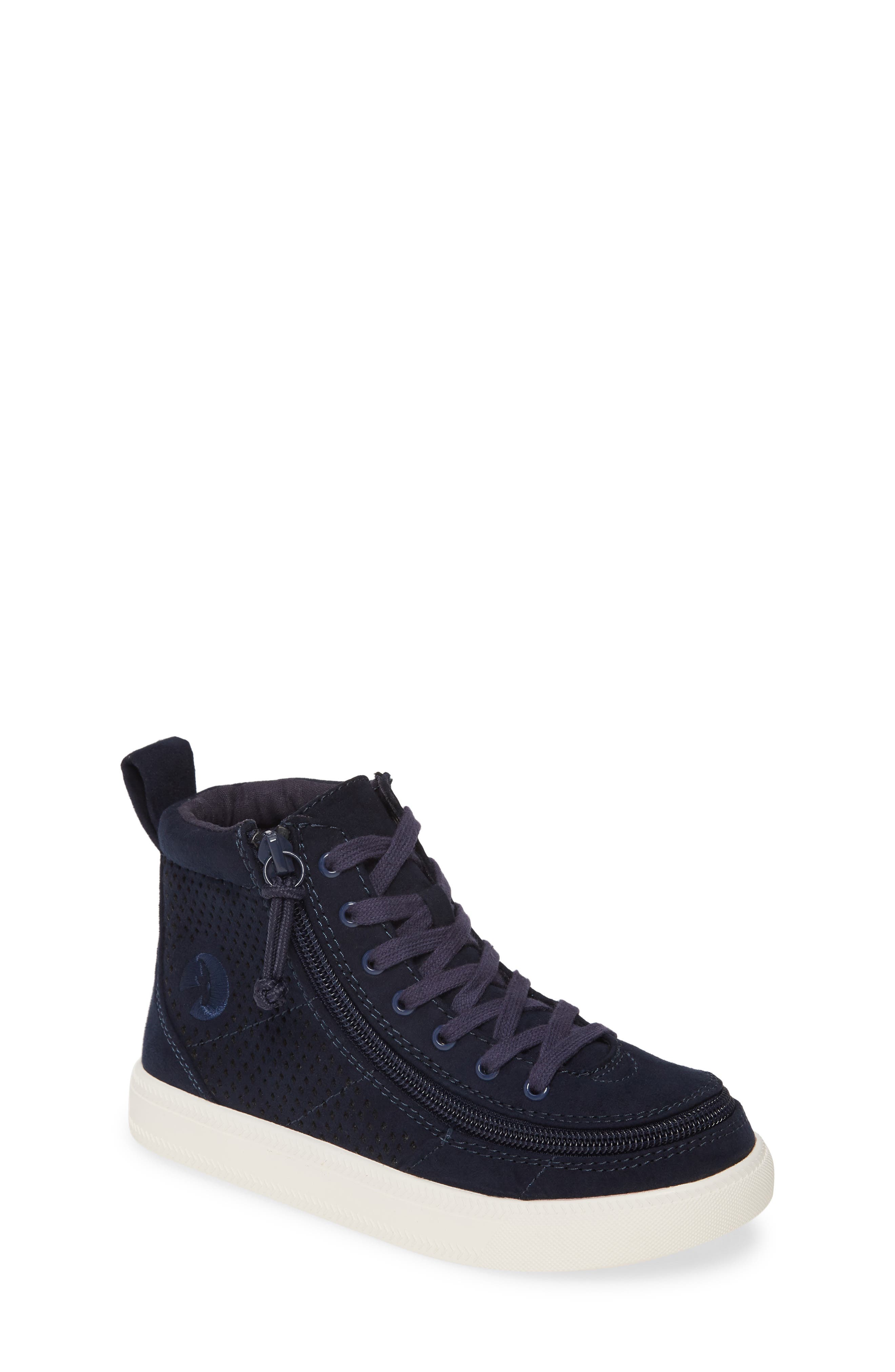 Classic High Top Sneaker, Main, color, NAVY PERF
