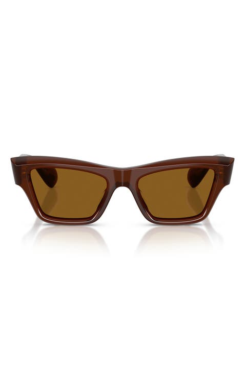 52mm Jil Sander Edition Cat Eye Sunglasses