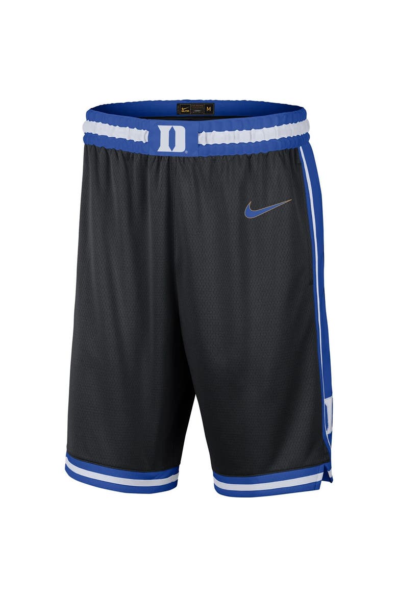 Men's Nike Black Duke Blue Devils Limited Basketball Shorts, Alternate, color, Black