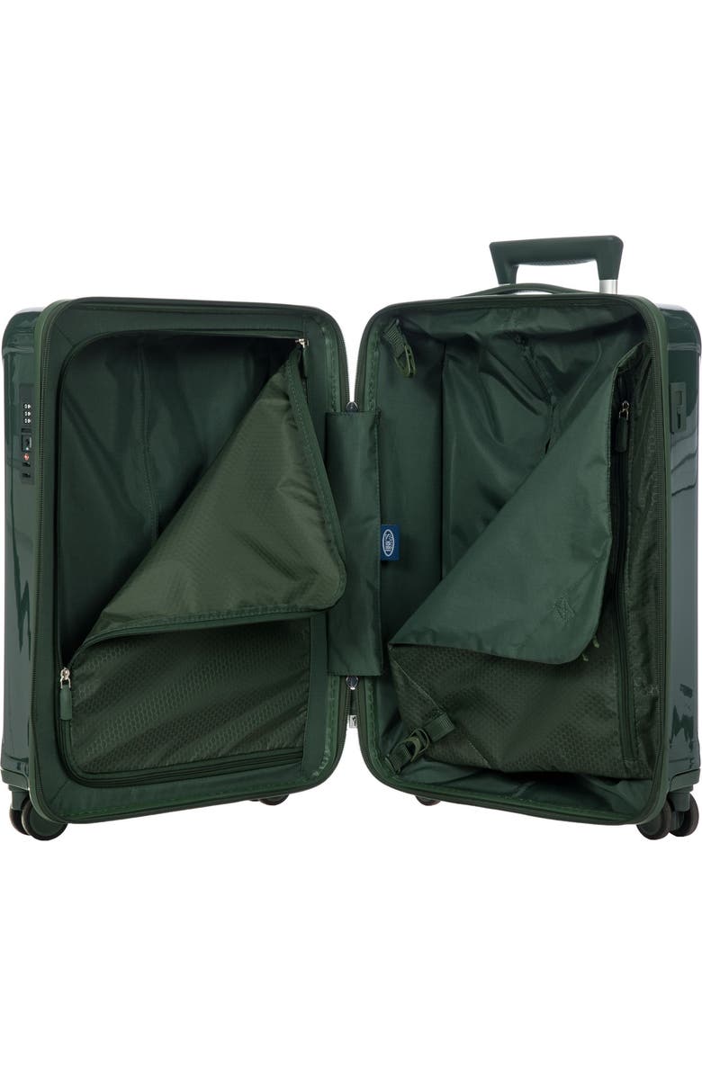 Bric's Positano 21" Carry-On Spinner, Alternate, color, Emerald