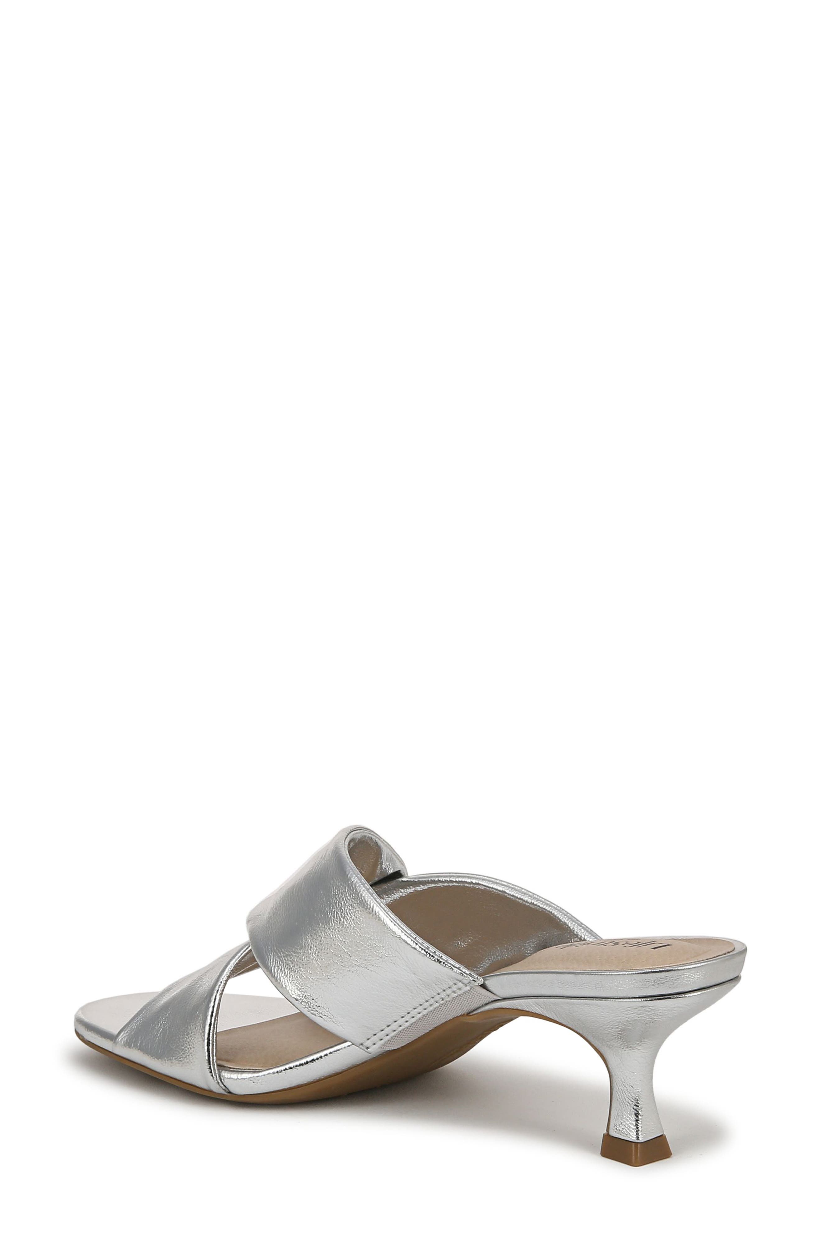 LifeStride Nori Sandal - Wide Width Available, Alternate, color, Silver