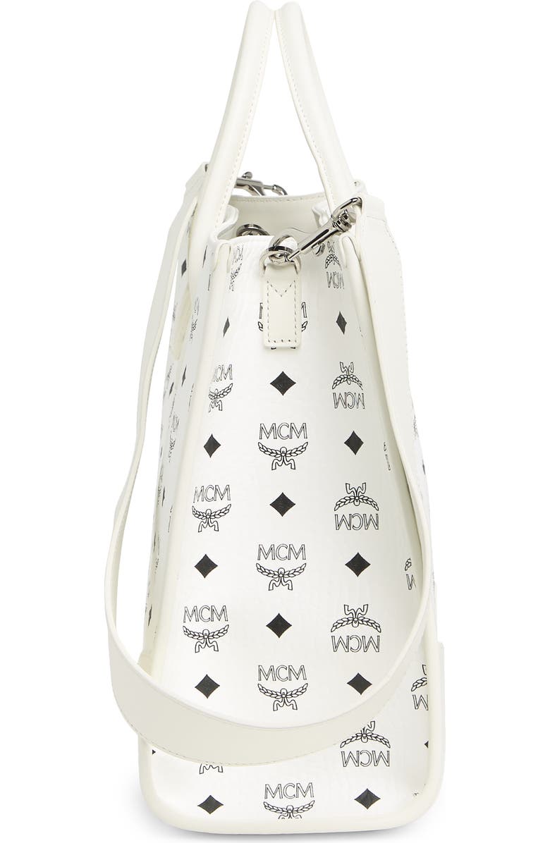 MCM Large Munchen Visetos Tote, Alternate, color,