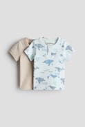 H&M 2-pack Cotton Henley Tops