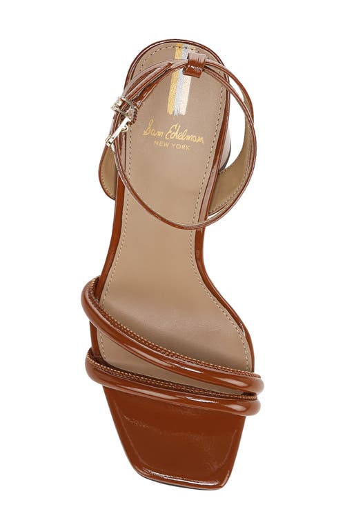 Sam Edelman Kia Strappy Sandal In Warm Copper