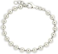 Sterling Forever Preston Ball Chain Bracelet