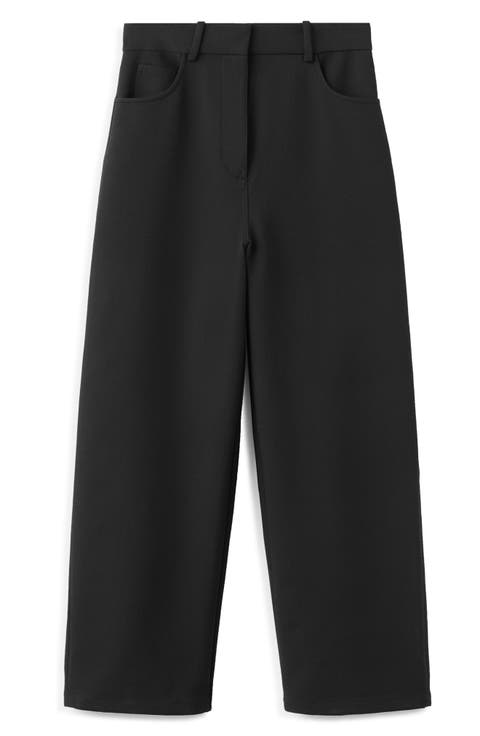 Crop Straight Leg Pants