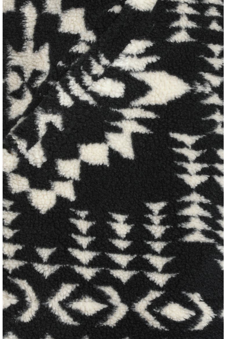 Alder Geo Print Fleece Jacket, Alternate, color, JUNIPER MESA NAVY