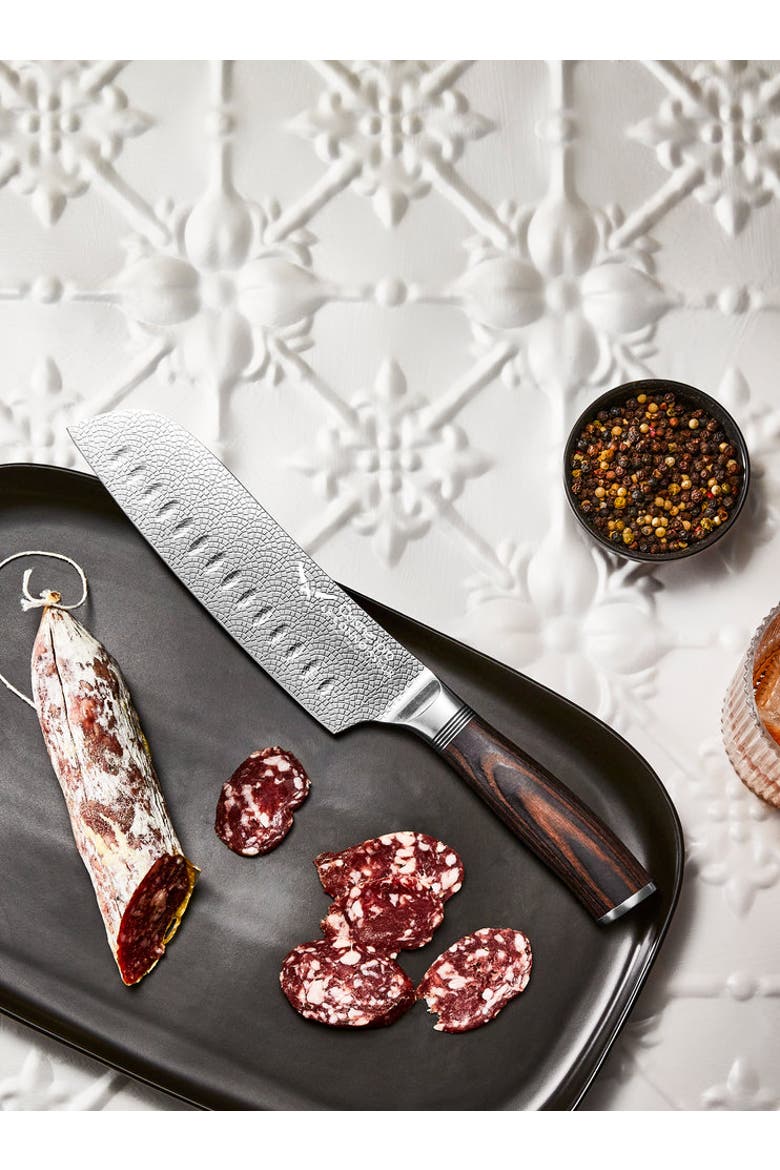 LE CONNOISSEUR™ 7in Santoku, Alternate, color, Silver