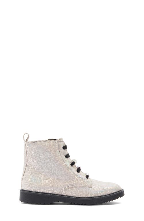 Harper Canyon Kids' Poppey Beaded Combat Boot In Black