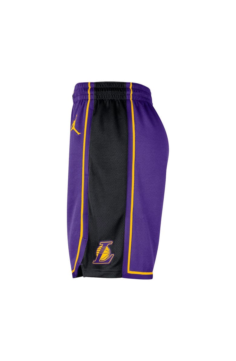 Jordan Brand Men's Jordan Brand Purple Los Angeles Lakers 2022/2023 Statement Edition Swingman Performance Shorts, Alternate, color, 