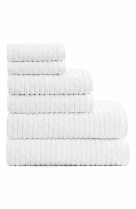 Tommy Hilfiger Brick Texture Terry 6-Piece Towel Set