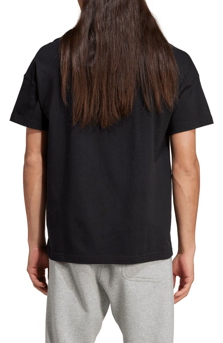 adidas All Szn Trefoil Cotton T-Shirt, Alternate, color, Black