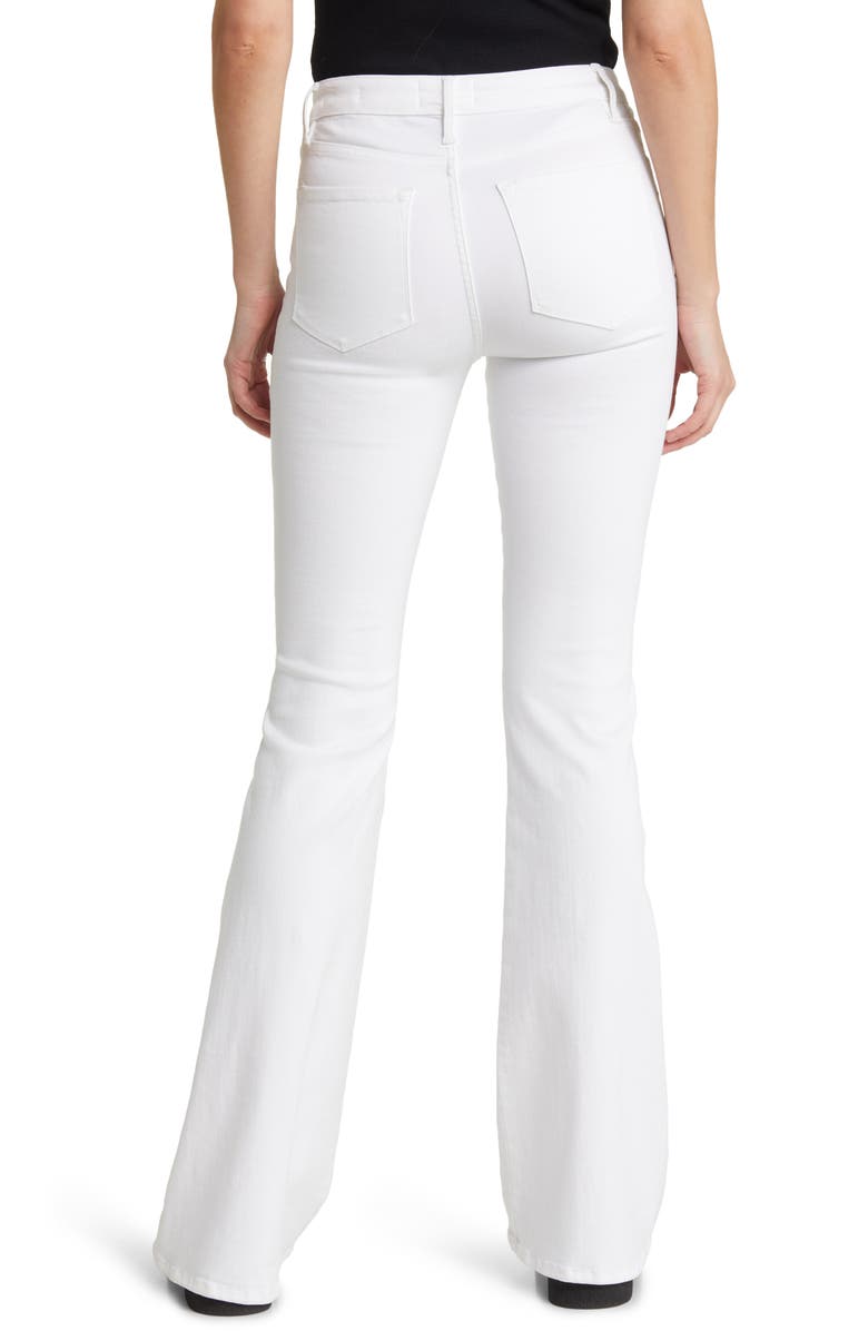 FRAME Le One High Waist Flare Jeans, Alternate, color, 