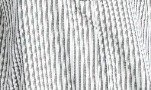 Max Studio Stripe Button-up Shirt In Blue