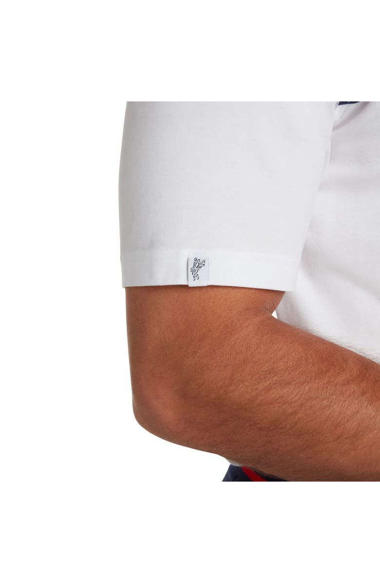 ASHWORTH GOLF Oceanside Polo, Alternate, color, White/Multi