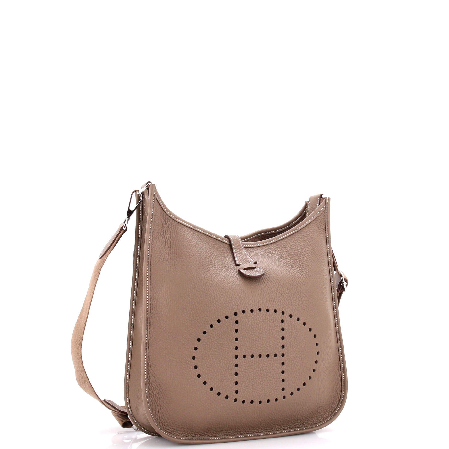 Pre-Owned Hermes Evelyne Bag Gen III Clemence PM, Alternate, color, 