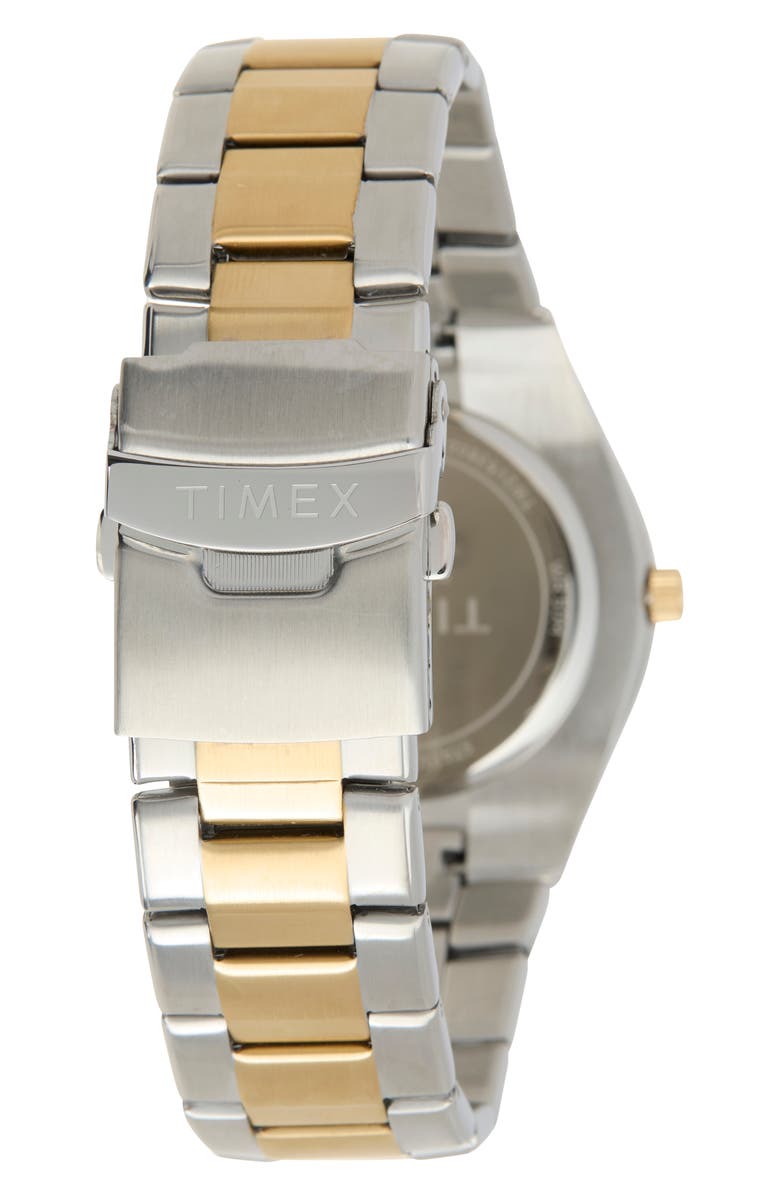 Timex<sup>®</sup> Solar Two-Tone Bracelet Watch, 43mm, Alternate, color, Two-Tone