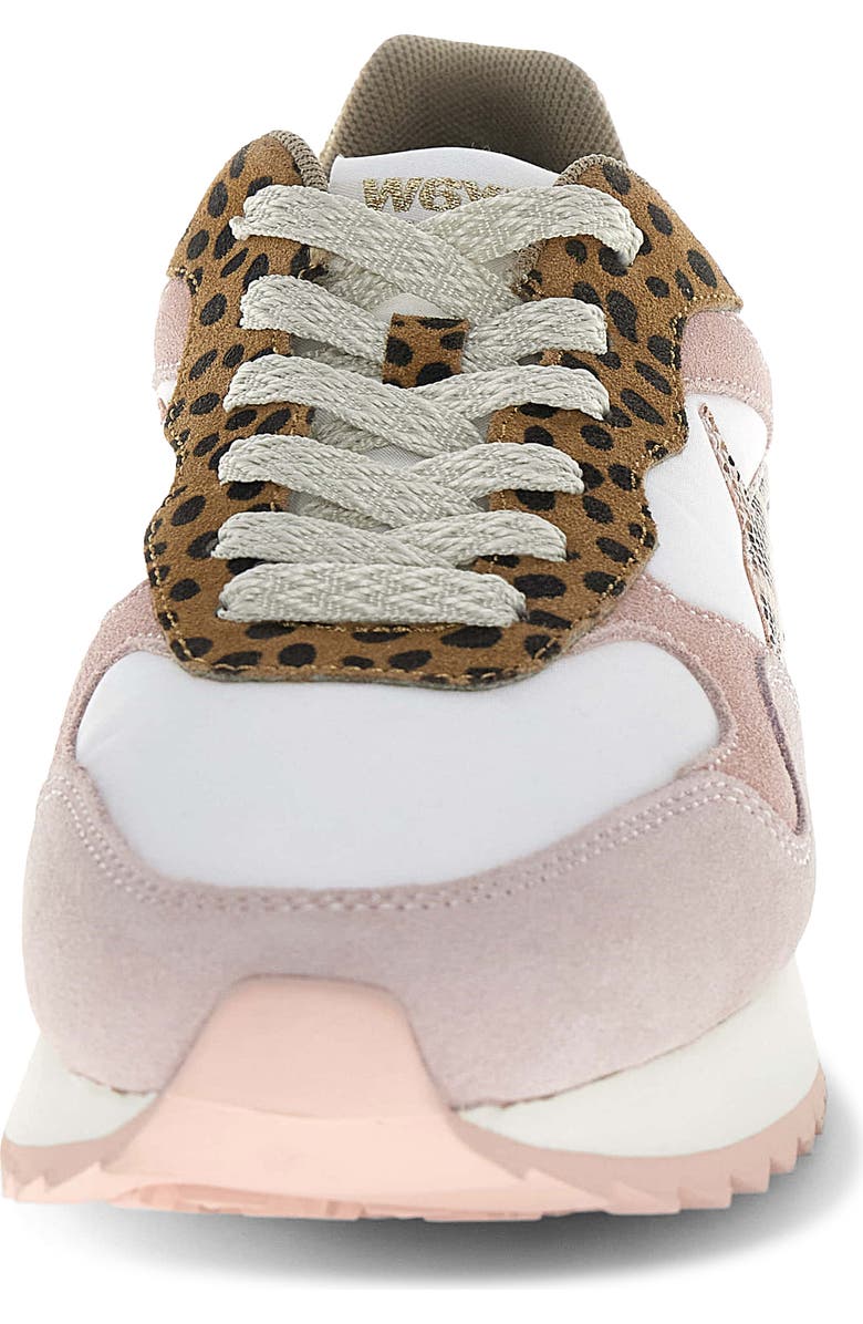 W6YZ Yak Mixed Media Sneaker, Alternate, color, Beige White