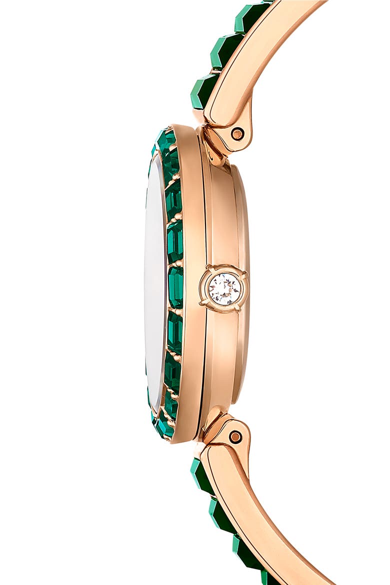 Matrix Bracelet Watch, 25mm, Alternate, color, GREEN