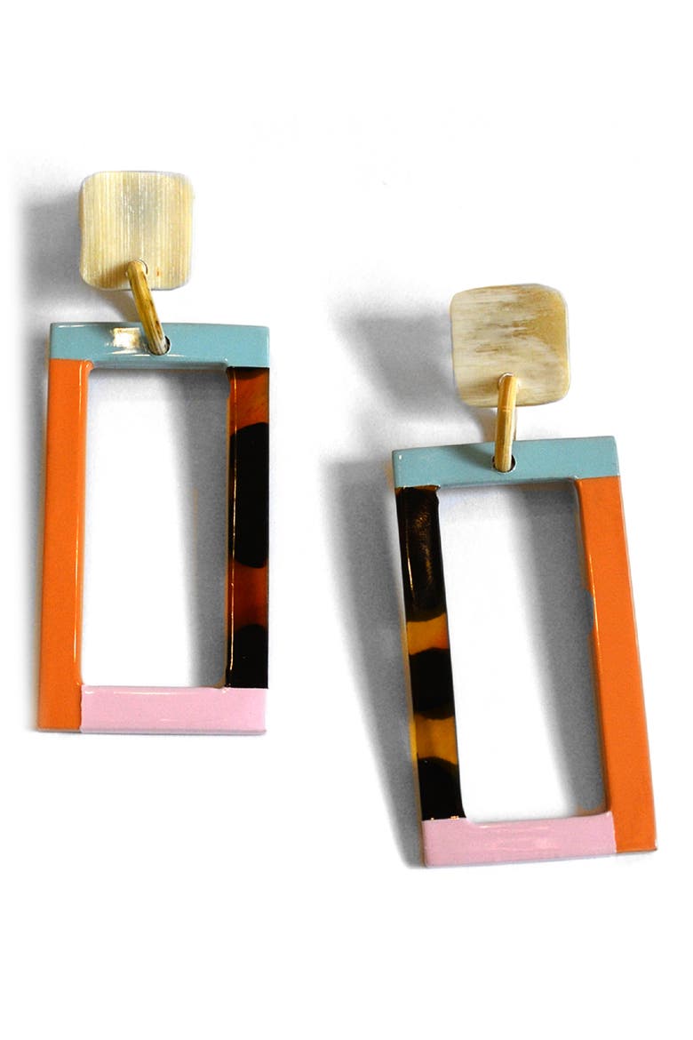Statement Drop Earrings, Main, color, MULTI