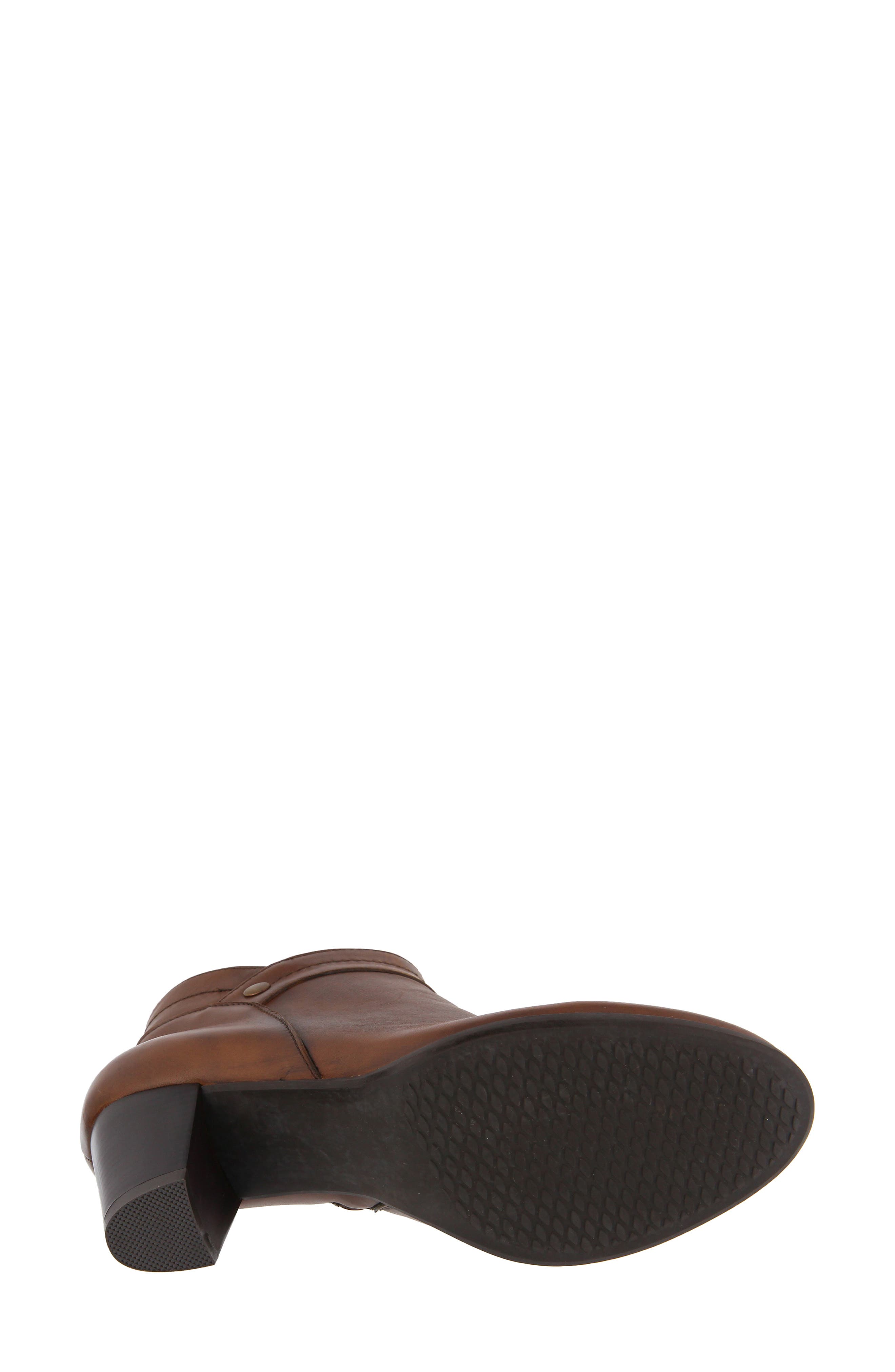 Spring Step Italia Bootie, Alternate, color, Brown Leather