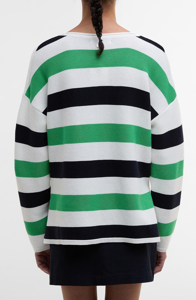 Barbour Marine Stripe Cotton Sweater, Alternate, color, Multi Stripe