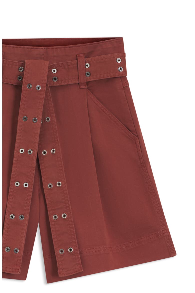 Tulina Twill Shorts, Alternate, color, HENNA