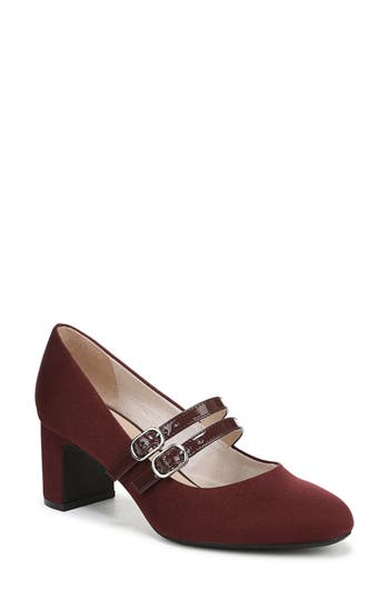 Lifestride True Mary Jane Pump In Burgundy
