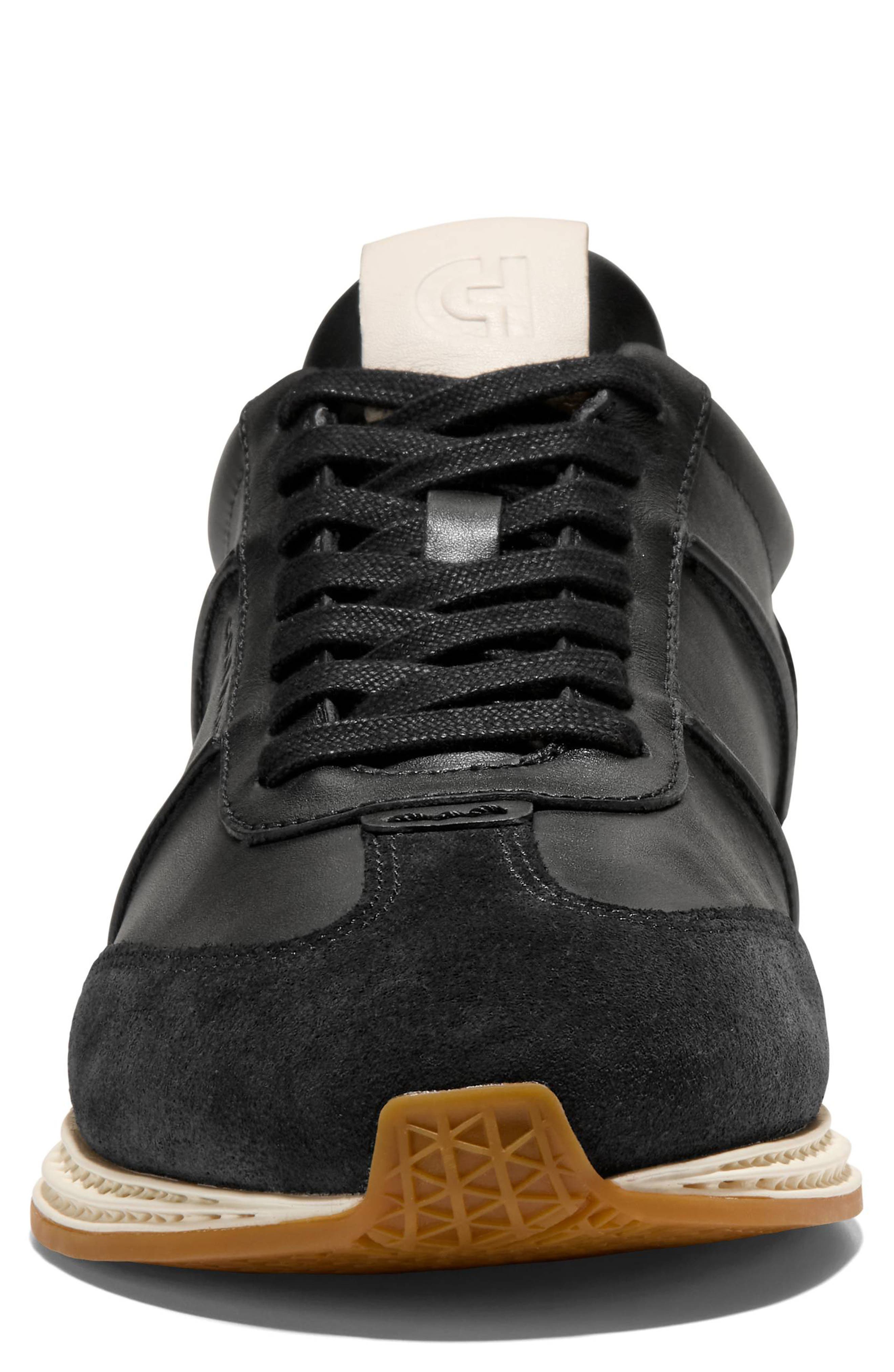 Cole Haan GrandPro LP SkyWeave Sneaker, Alternate, color, Black / Ivory / Angora