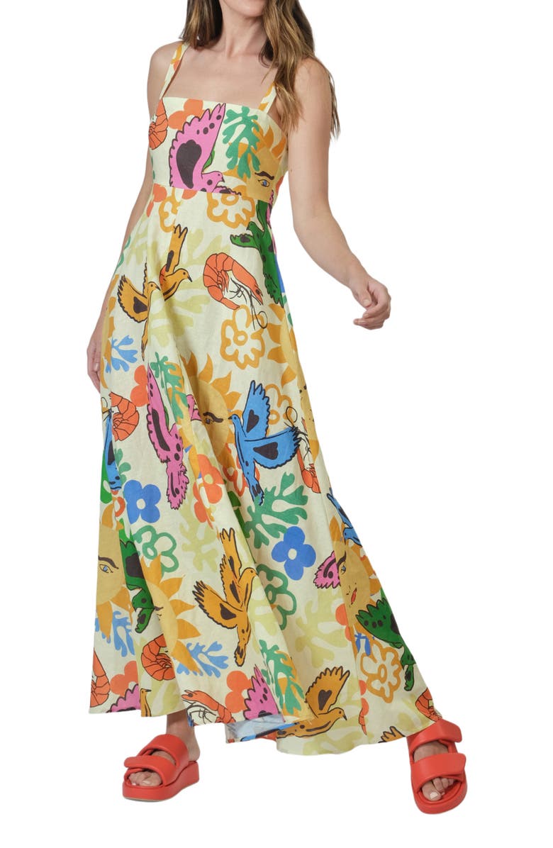 Walnut Melbourne Milan Dress, Alternate, color, 