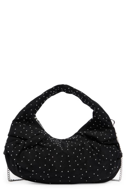 Studded Hobo Bag