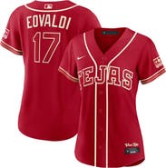 Nike Women's Nike Nathan Eovaldi Red Texas Rangers 2026 City Connect Stadium Jersey