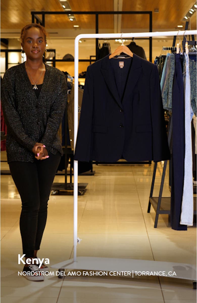 Juleah Virgin Wool Blazer, sales video thumbnail